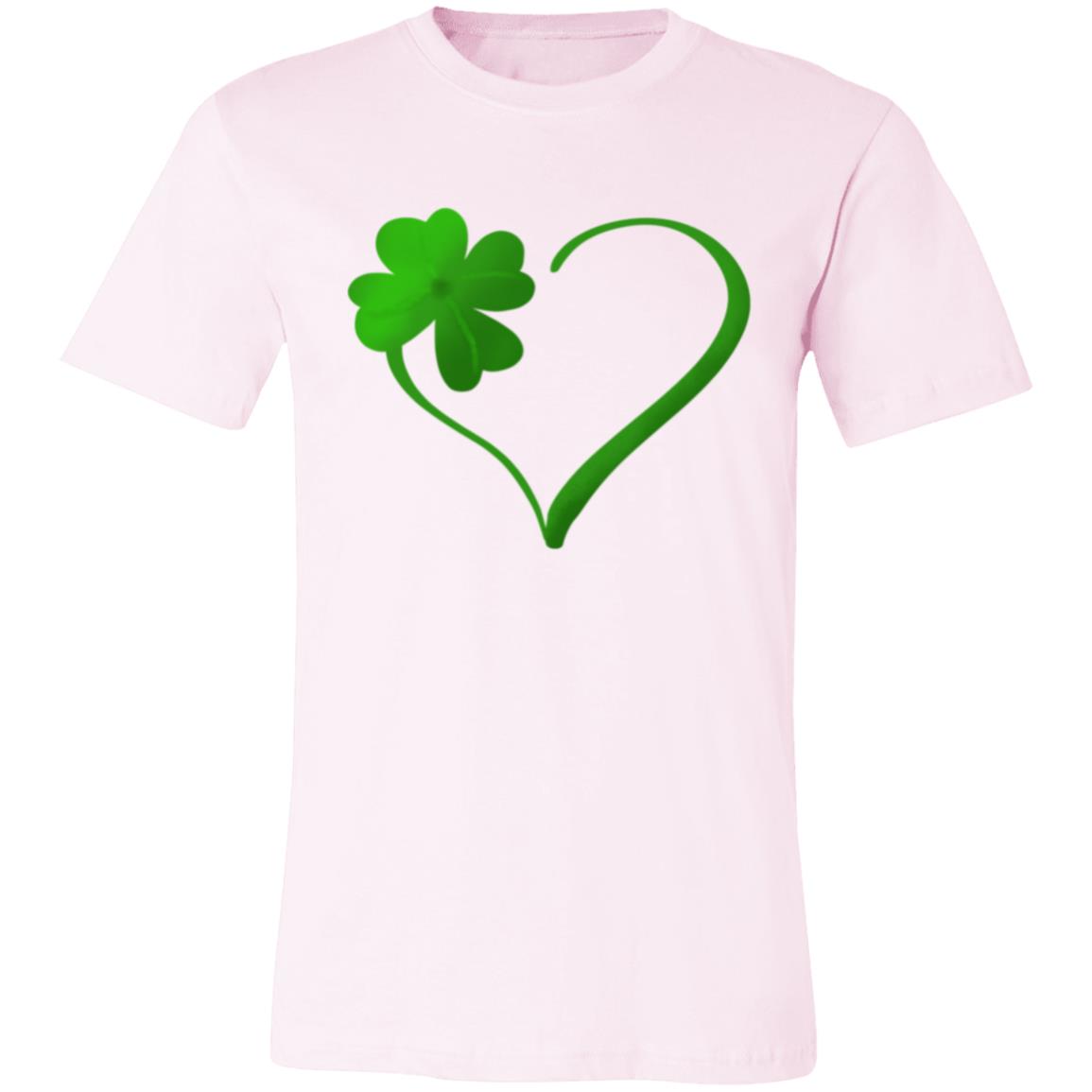 Clover Heart -- Unisex Jersey Short-Sleeve T-Shirt
