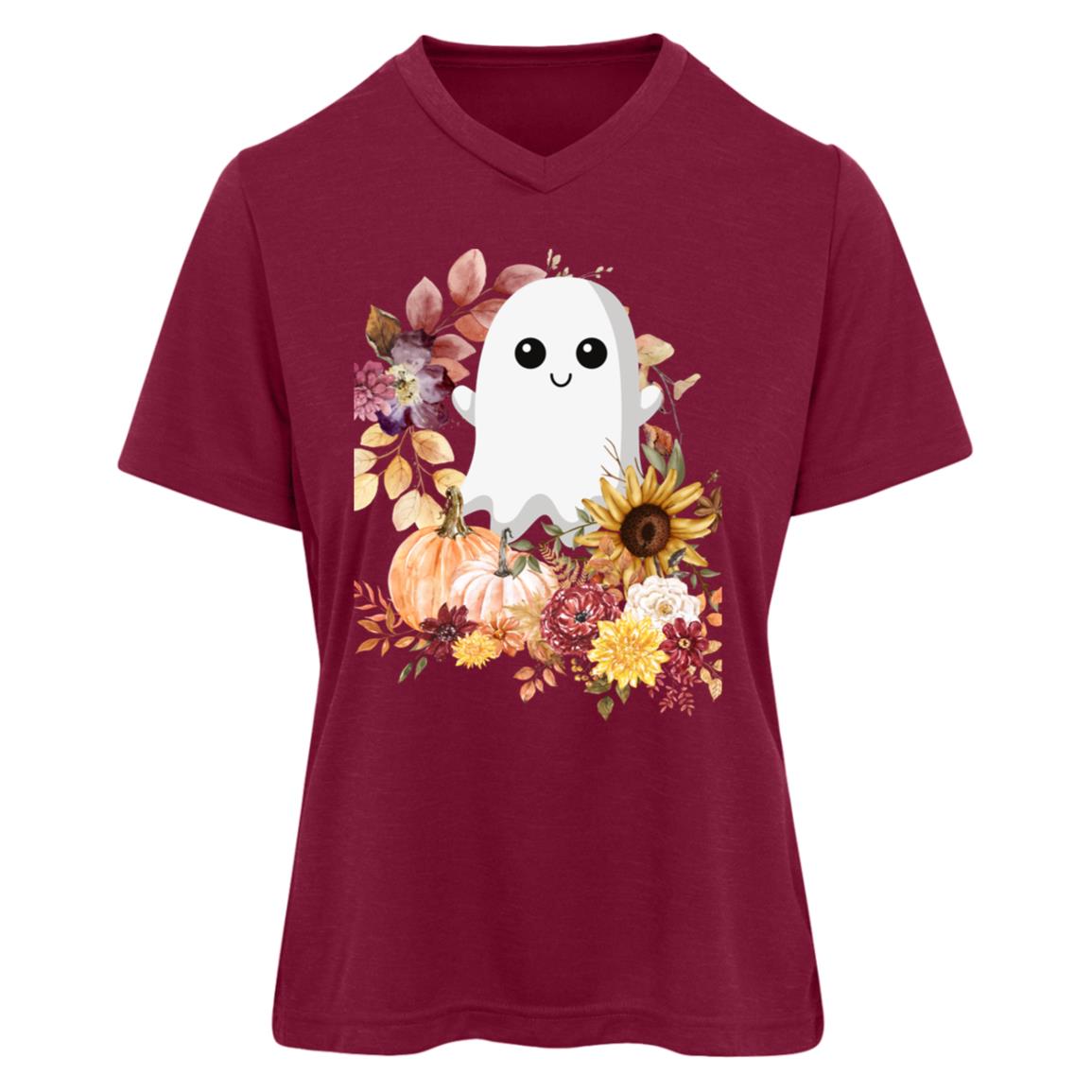 Fall Ghost -- Team 365 Women's Sonic Heather Tee