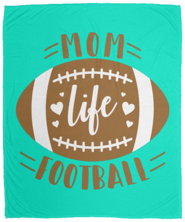 Football My Life VPM Cozy Plush Fleece Blanket - 50x60