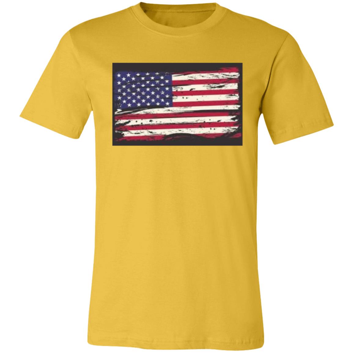 American Flag -- Unisex Jersey Short-Sleeve T-Shirt