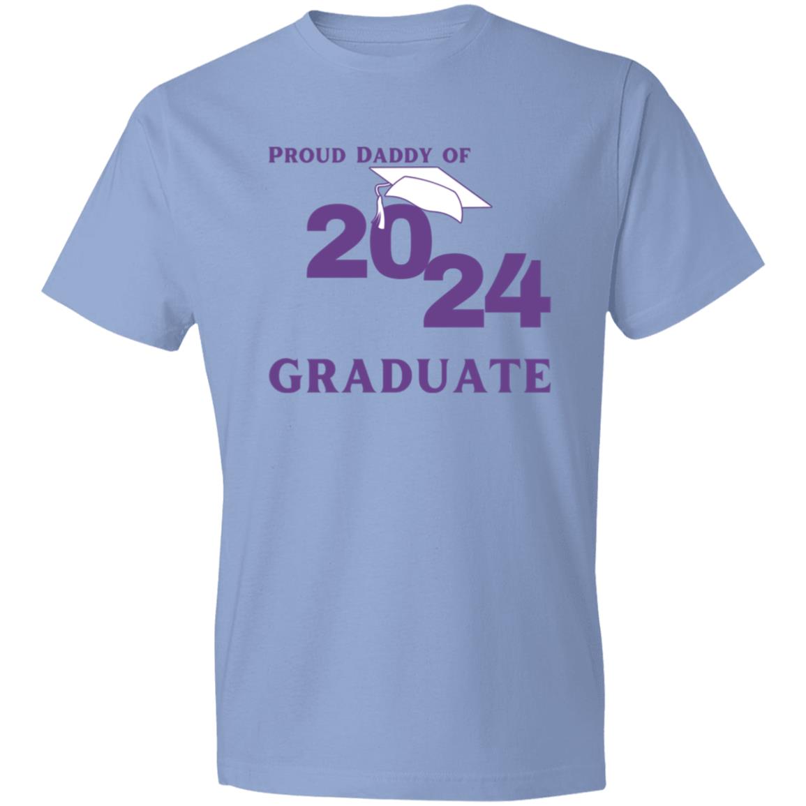 Proud Daddy -- 2024 Graduate - Lightweight T-Shirt