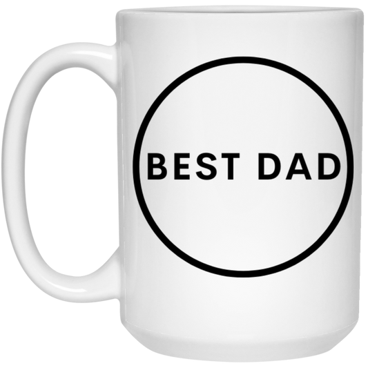 Best Dad -- White Mug