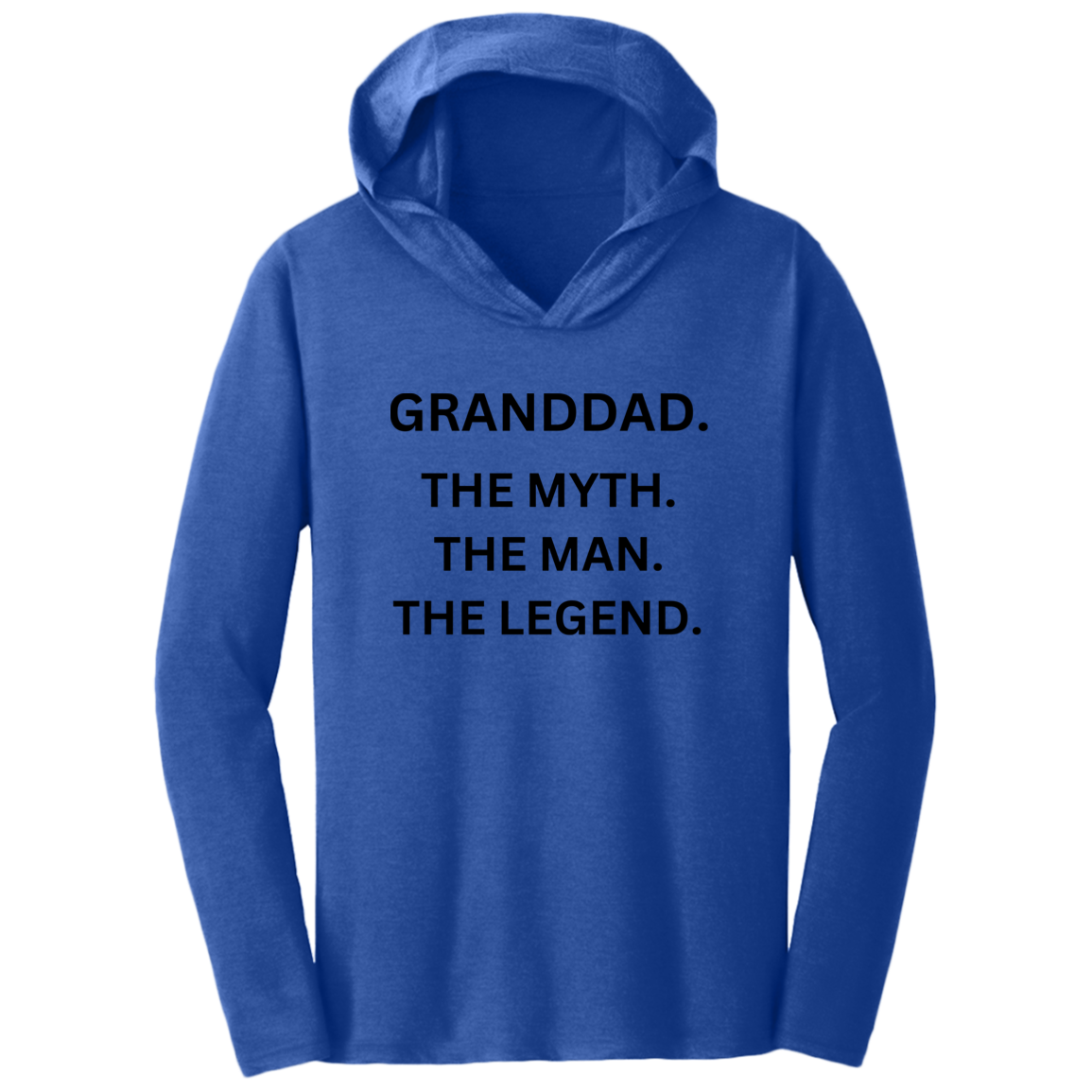 Granddad the Myth DM139 Triblend T-Shirt Hoodie