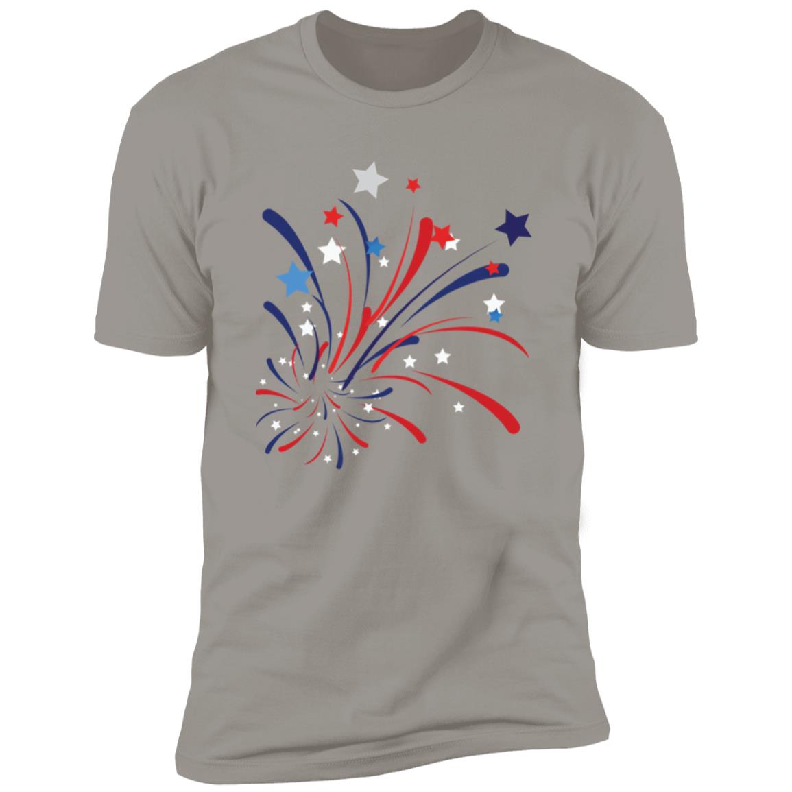 4th of July Firework -- Premium Short Sleeve T-Shirt