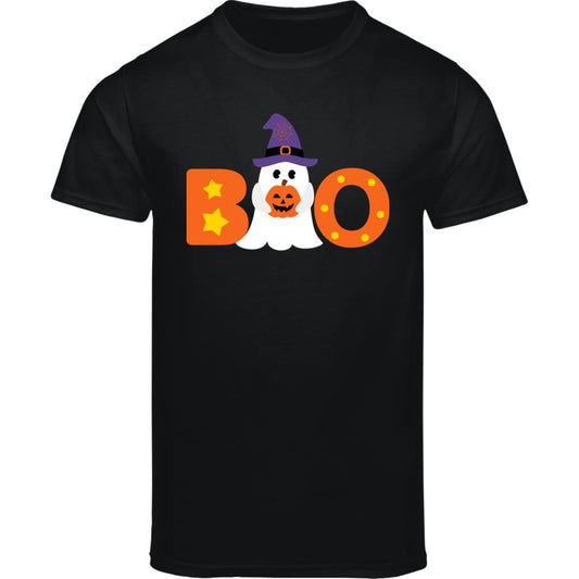 BOO Ghost --  Champion Adult Short Sleeve Tee