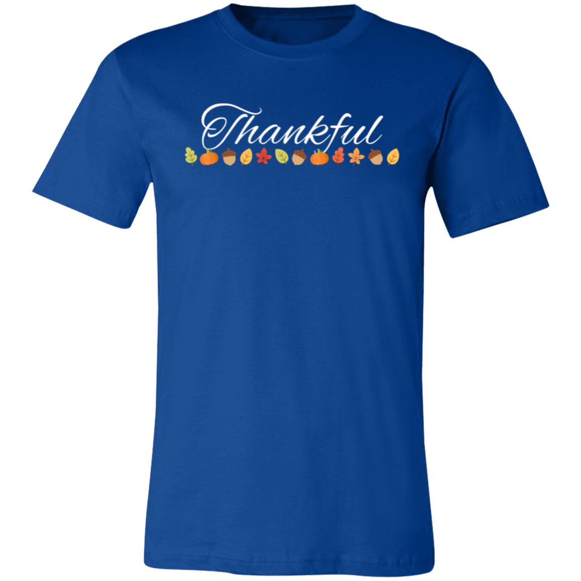 Thankful White -- Unisex Jersey Short-Sleeve T-Shirt