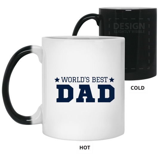 World's Best Dad -- Color Changing Mug