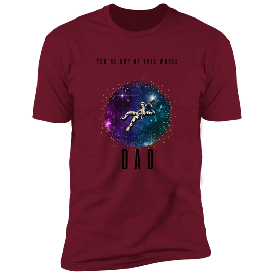 Dad Out of this World -- Premium Short Sleeve Tee (Closeout)