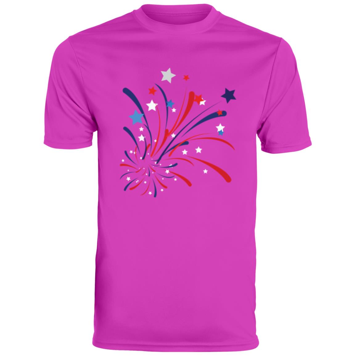 4th of July Firework -- CLOSEOUT -- Men's Moisture-Wicking Tee