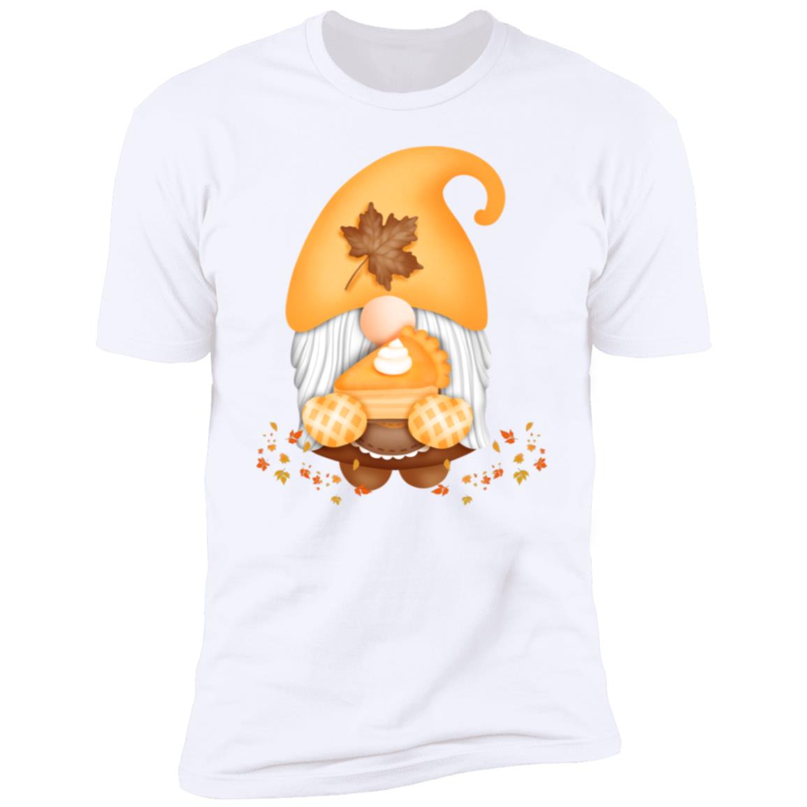 Gnome Pumpkin Pie NL3600 Premium Short Sleeve T-Shirt