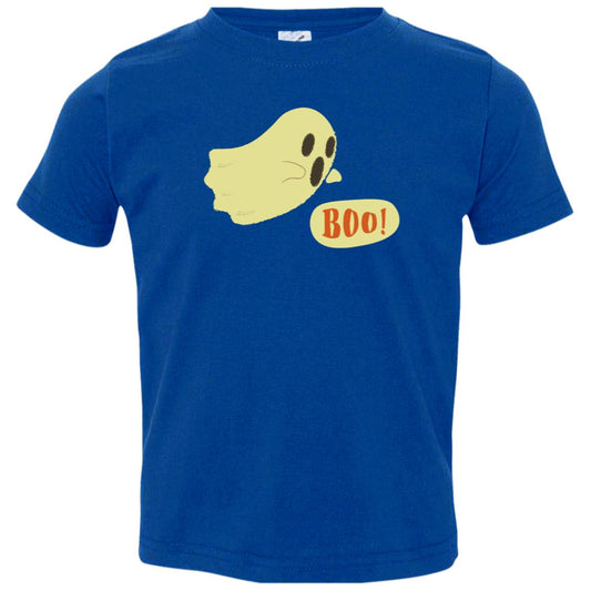 Ghost Boo! -- Toddler Jersey T-Shirt