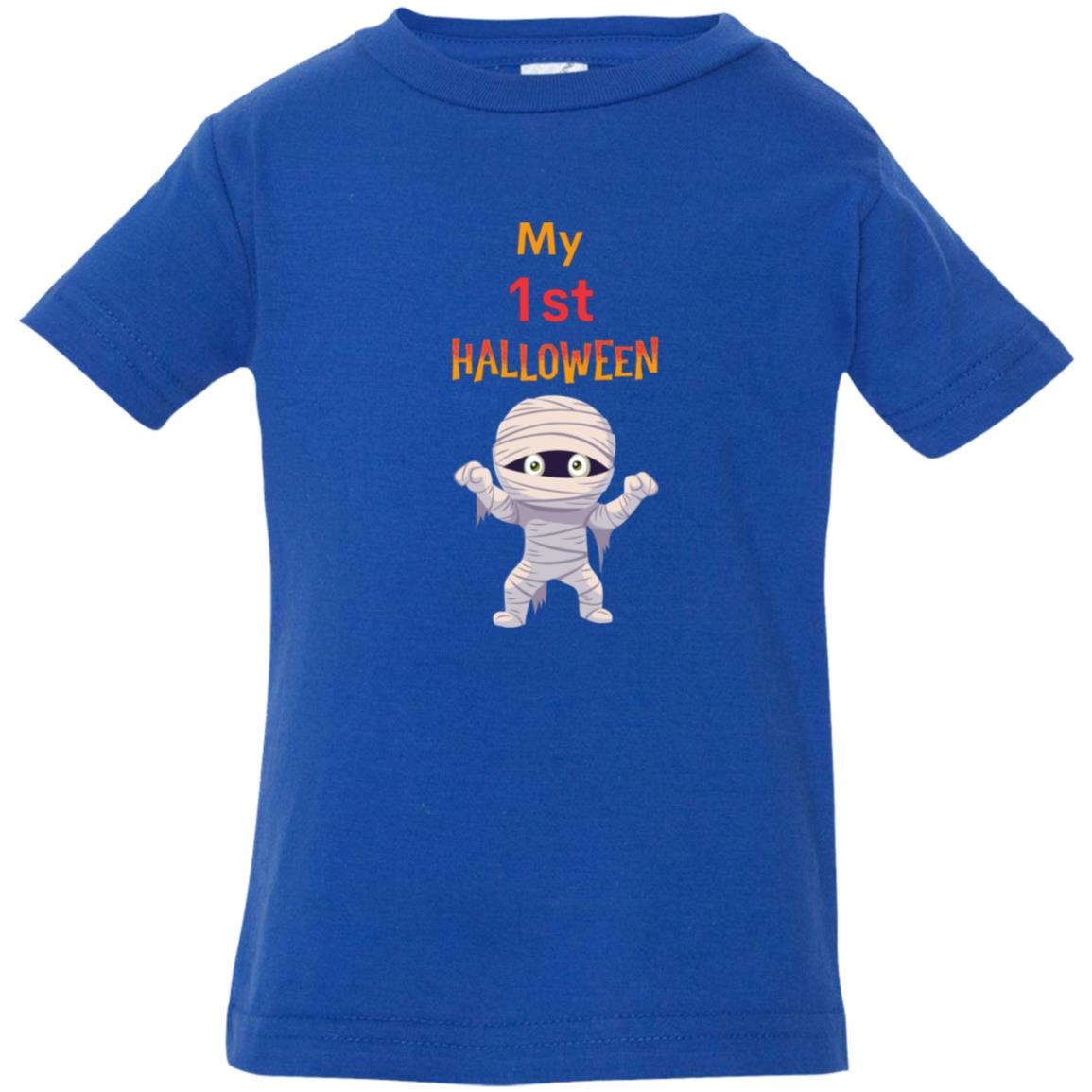 1st Halloween Mummy --  Infant Jersey T-Shirt