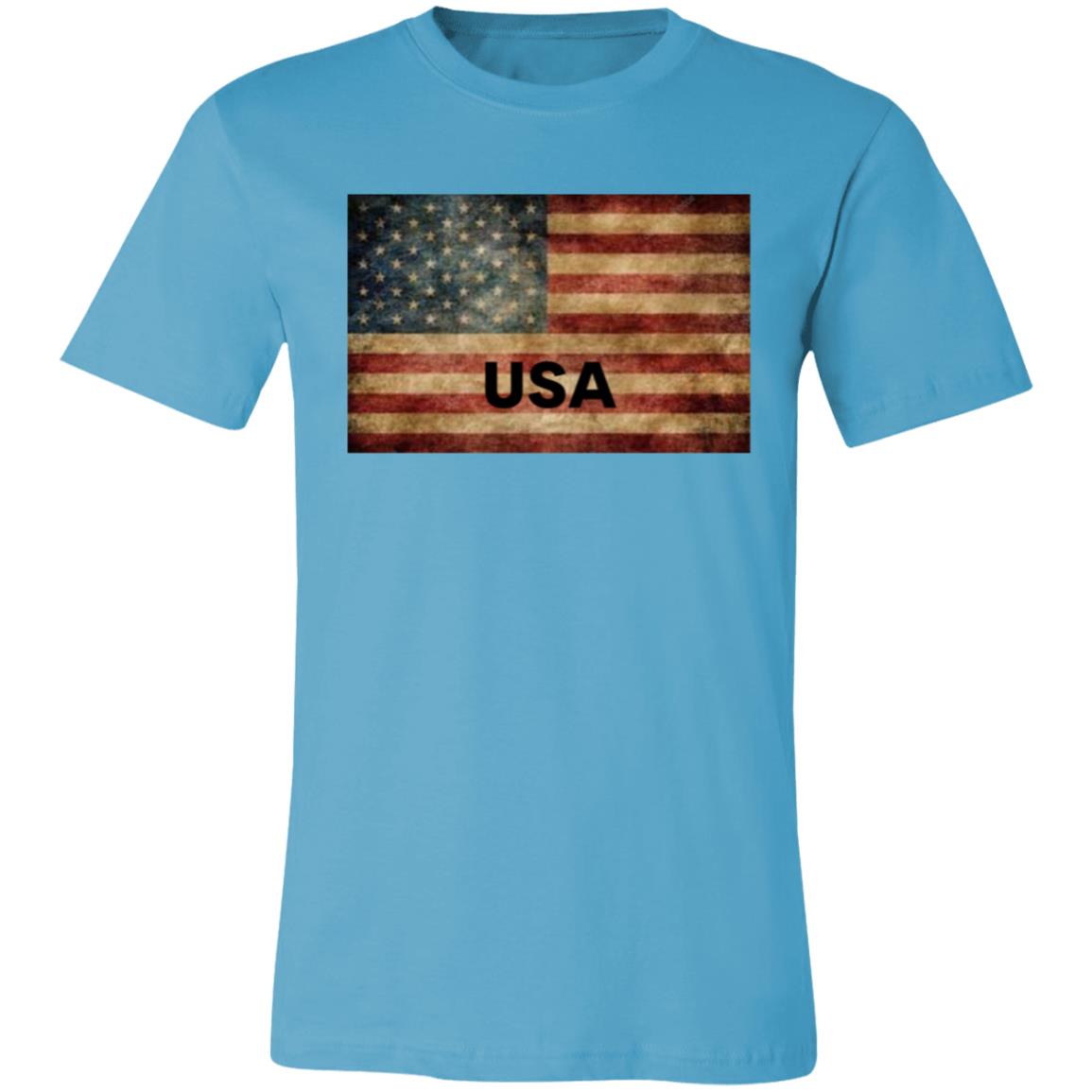 American Flag -- Unisex Jersey Short-Sleeve T-Shirt