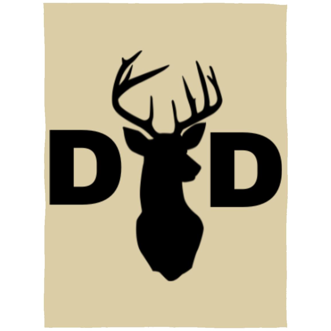 Dad Deer Dad hat FLL Arctic Fleece Blanket 60x80