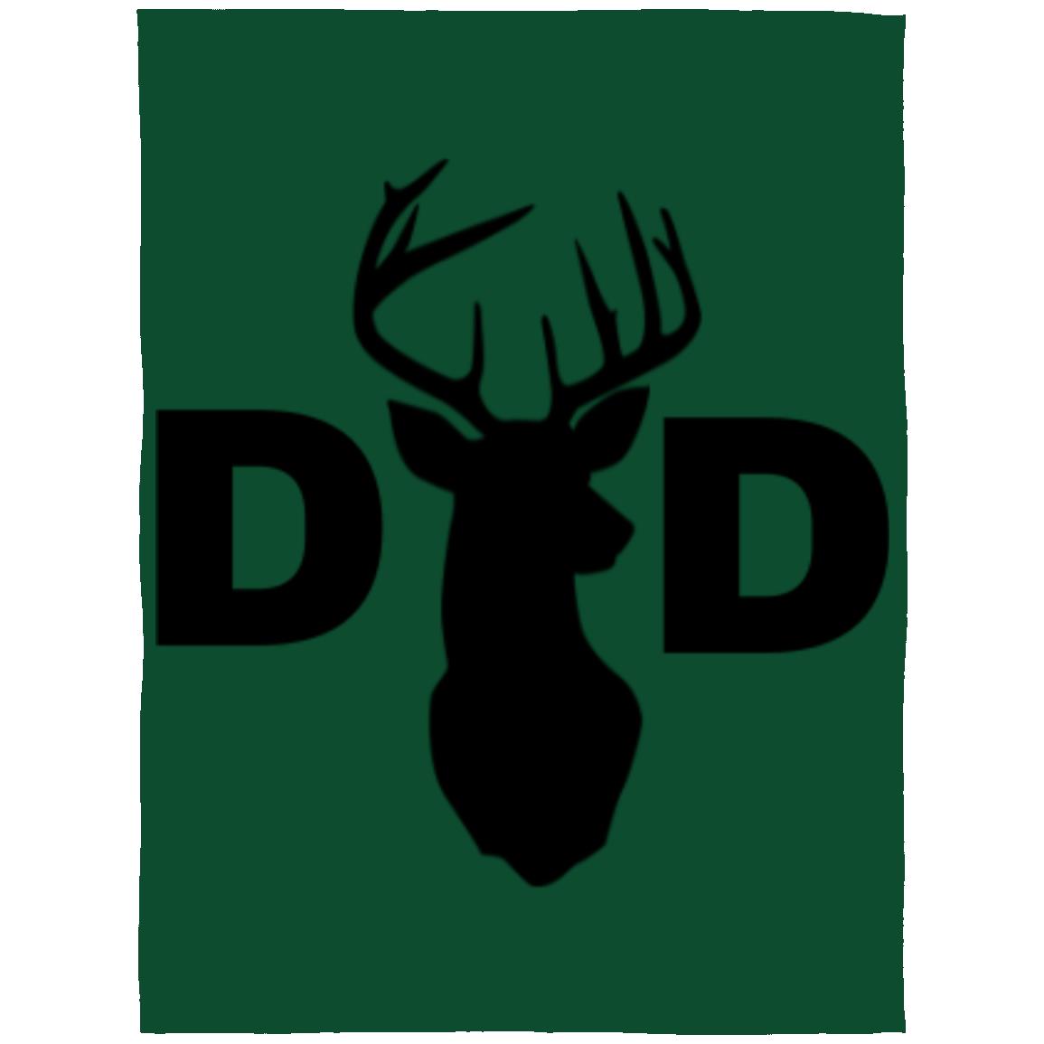 Dad Deer Dad hat FLL Arctic Fleece Blanket 60x80