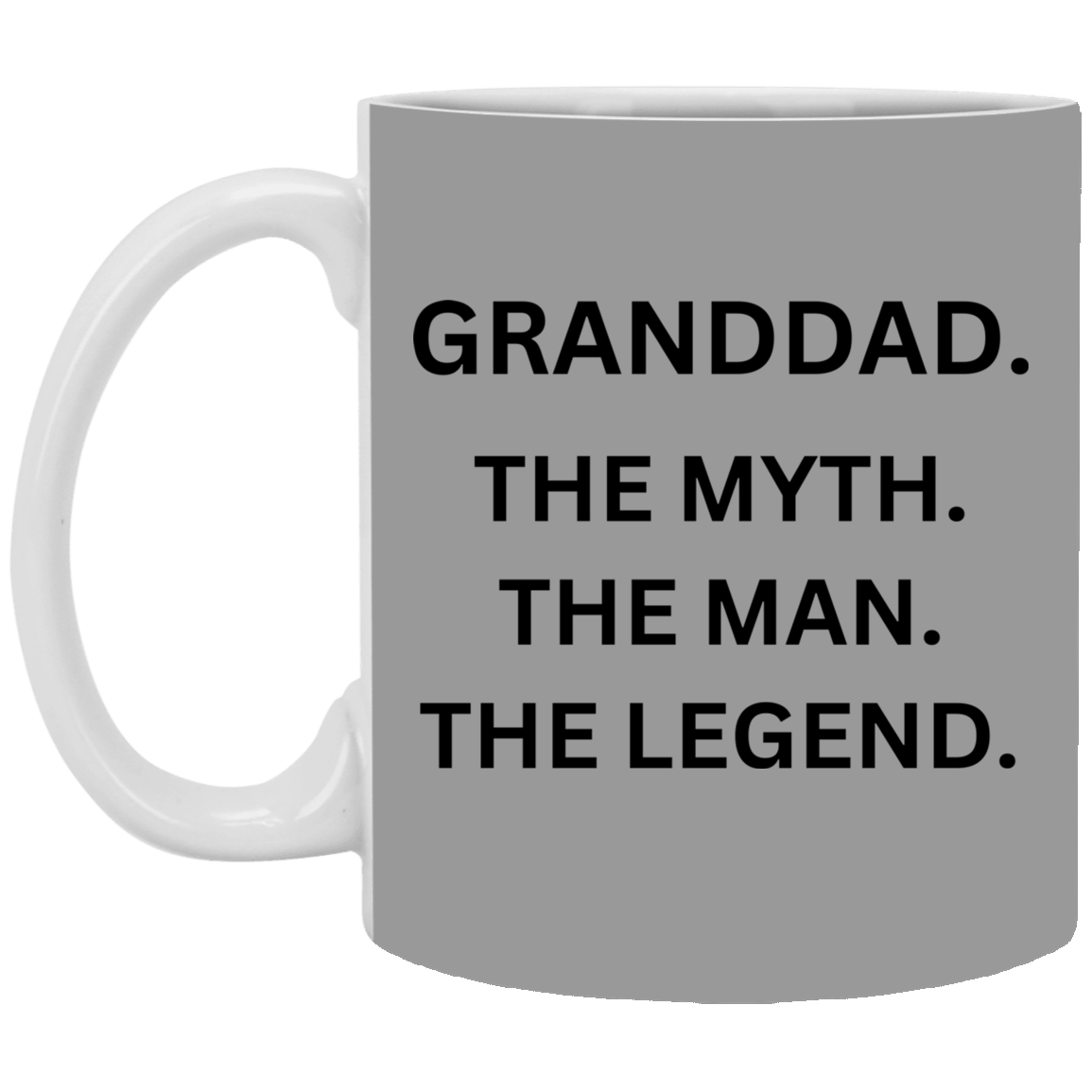 Granddad the Myth XP8434 11 oz. White Mug