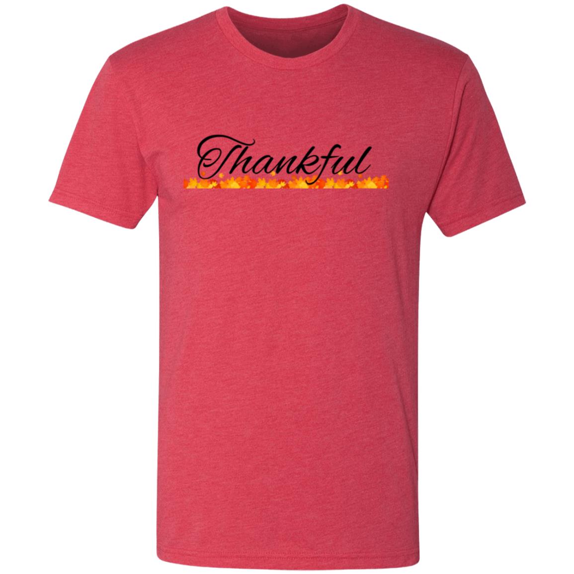 Thankful -- Men's Triblend T-Shirt